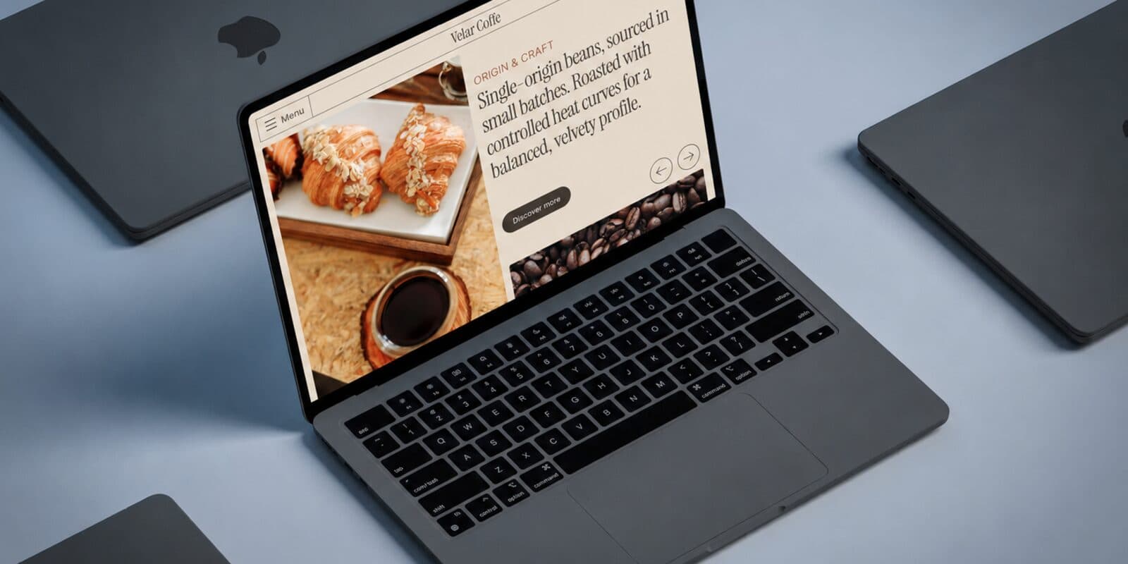Velar Coffee homepage