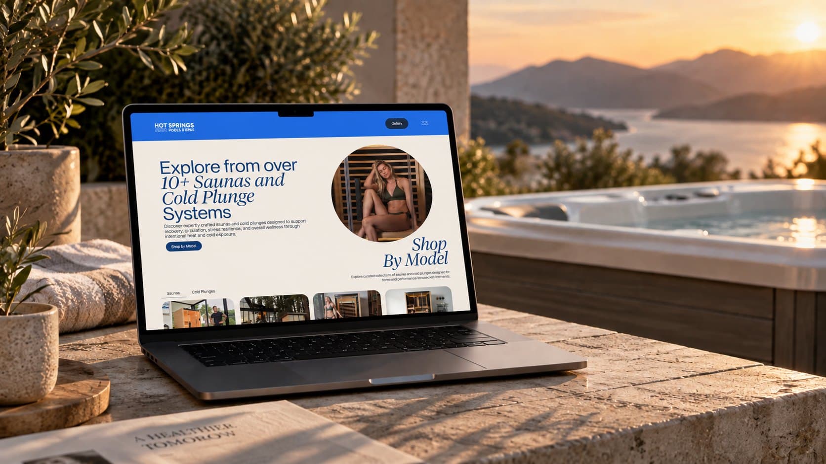 Hot Springs Pools & Spas website